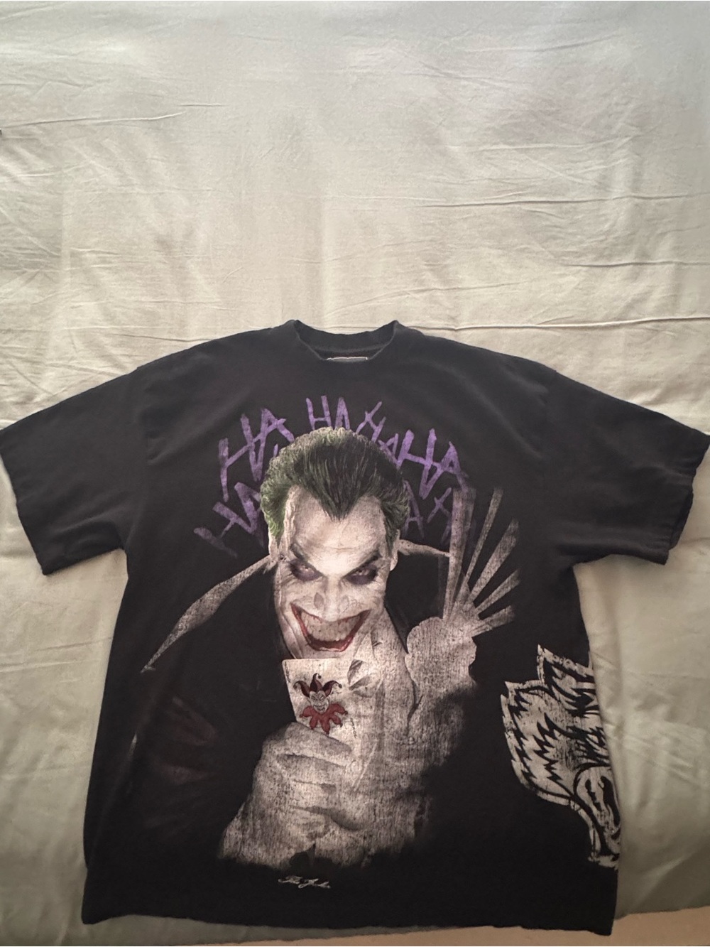 Darc Sport Dark Joker Side by Side Series Oversized Tee in Black